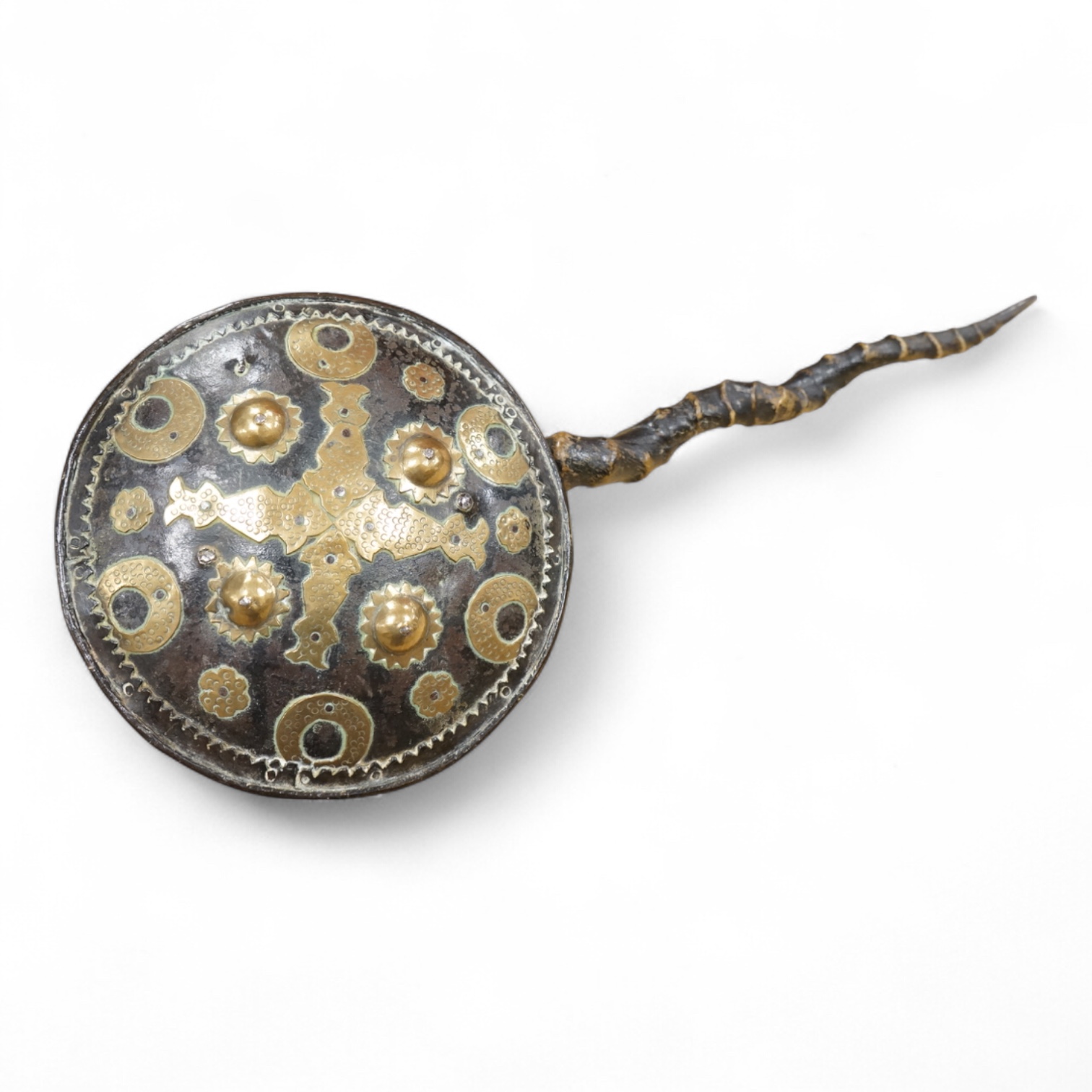 A 19th century Indian Madu (parrying weapon), 56cm in length